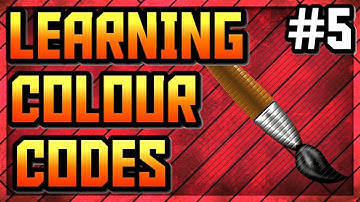 Learning Color codes tutorial| Html