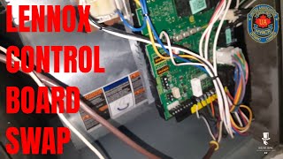 Lennox EL296 control board replacement