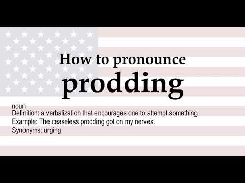 Prodded Synonym