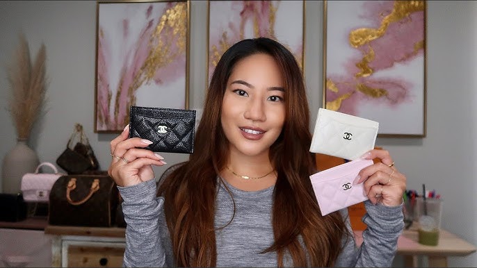 How many small leather goods do you actually need..? (comparison between Chanel  classic mini pouch, card wallet and card holder) – Buy the goddamn bag