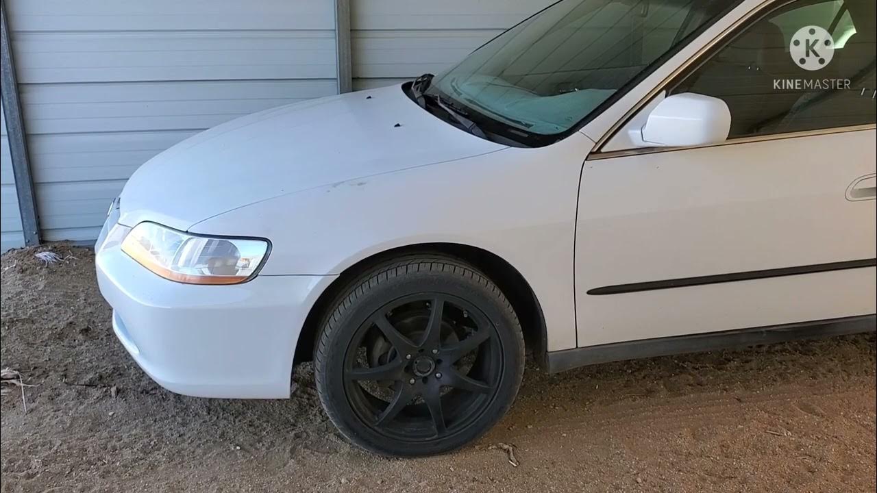 99 Honda accord Vtec 4cyl. stalling problem. - YouTube