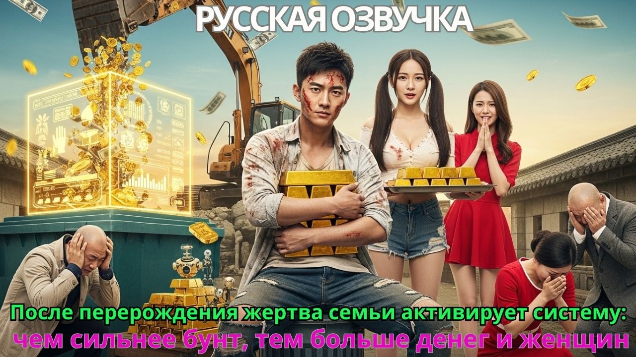 После перерождения жертва семьи активирует систему: чем сильнее бунт, тем больше денег и женщин