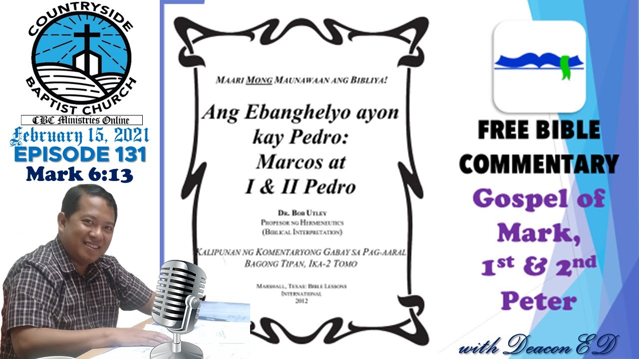 Free Bible Commentary (Tagalog) - Mark 