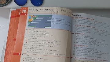 Basic Grammar in use 77~78