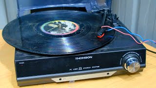 Smash Cheap Thomson Record Player