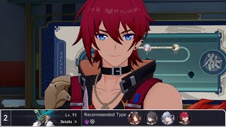 Honkai: Support Rail Season 2 - Luka Fists Aventurine | TW: E2S1 Fugue, E1S1 Ruan Mei, E2S1 Sunday