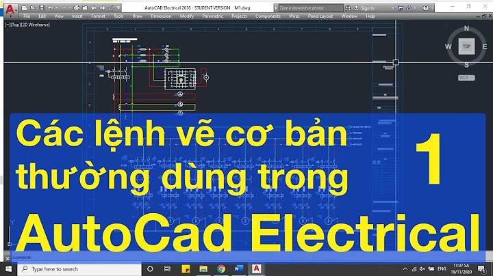 Hướng dẫn vẽ mạch điện bằng autocad electrical năm 2024