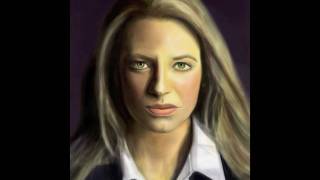 Anna Torv Olivia Dunham From Fringe Ipad Finger Painting By Olechka Olga Shvartsur