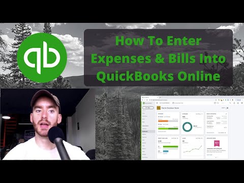 How To Enter Bills & Expenses in QuickBooks Online