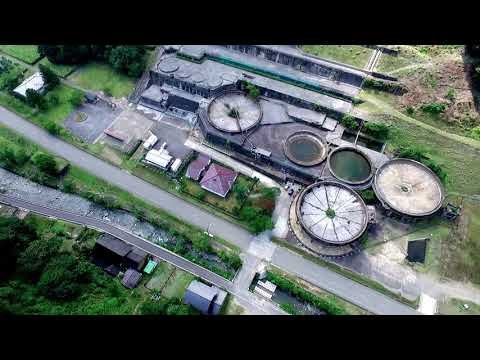 神子畑選鉱場跡－空撮