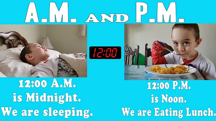 Telling Time A.M and P.M. | Difference Between AM and PM - DayDayNews