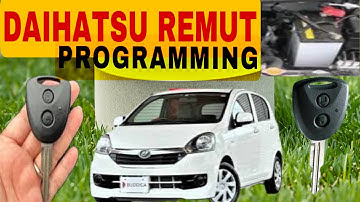 DAIHATSU MIRA REMUT PROGRAMING #autelkm100 ||ADD #key
