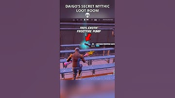 DAIGOS SECRET MYTHIC LOOT ROOM in Fortnite Season 3😳 (Chapter 6) #fortnite #foryou #fyp #shortsfeed