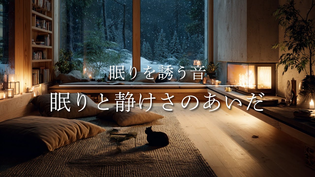 【眠る前のBGM】眠りを誘う音。眠りと静けさのあいだ。｜Between Sleep and Stillness - Gentle Guitar Lo-Fi, Deep Sleep