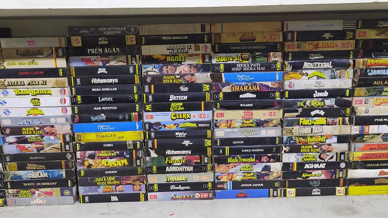 OLD RARE VHS COLLECTION 9910645562 @shanti shop Music  