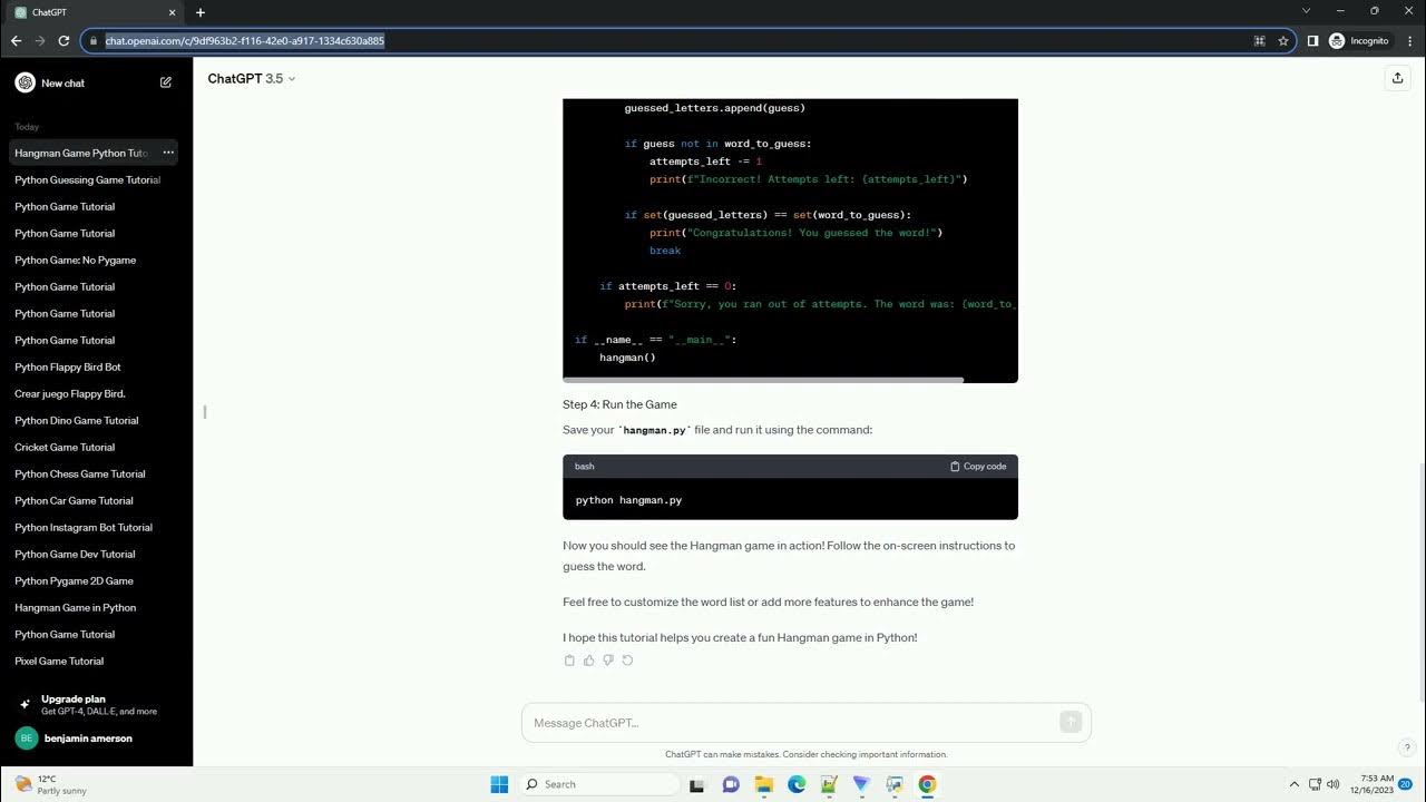 How To Make Hangman Game In Python YouTube how-to-make-hangman-game-in-python-youtube