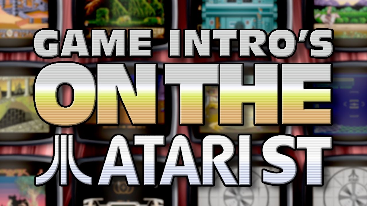 10 Game Intros on the Atari ST part 1 - YouTube