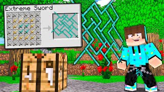 Minecraft Tapi Gaya Craftingku Udah Jadi EXTREME NGUAWUR ‼️