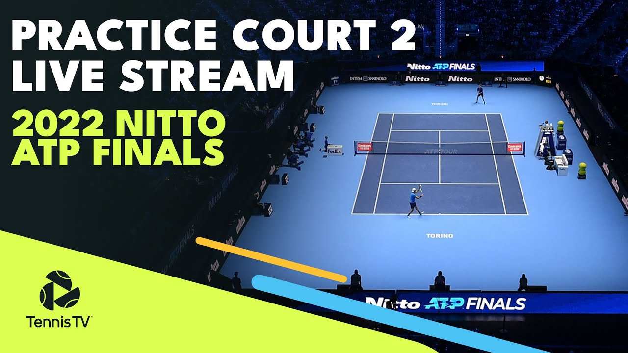 2022 Nitto ATP Finals Live Stream - Practice Court 2 Turin