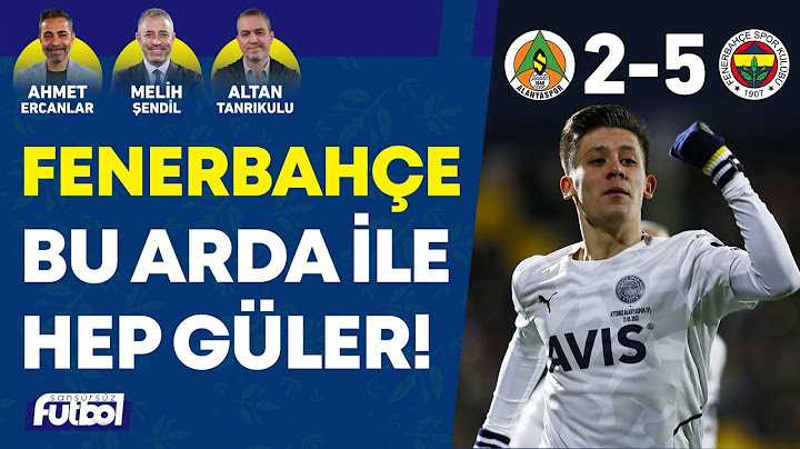 FENERBAHÇE BU ARDA İLE HEP GÜLER! | FENERBAHÇE 5 - 2 ALANYASPOR MAÇ SONU