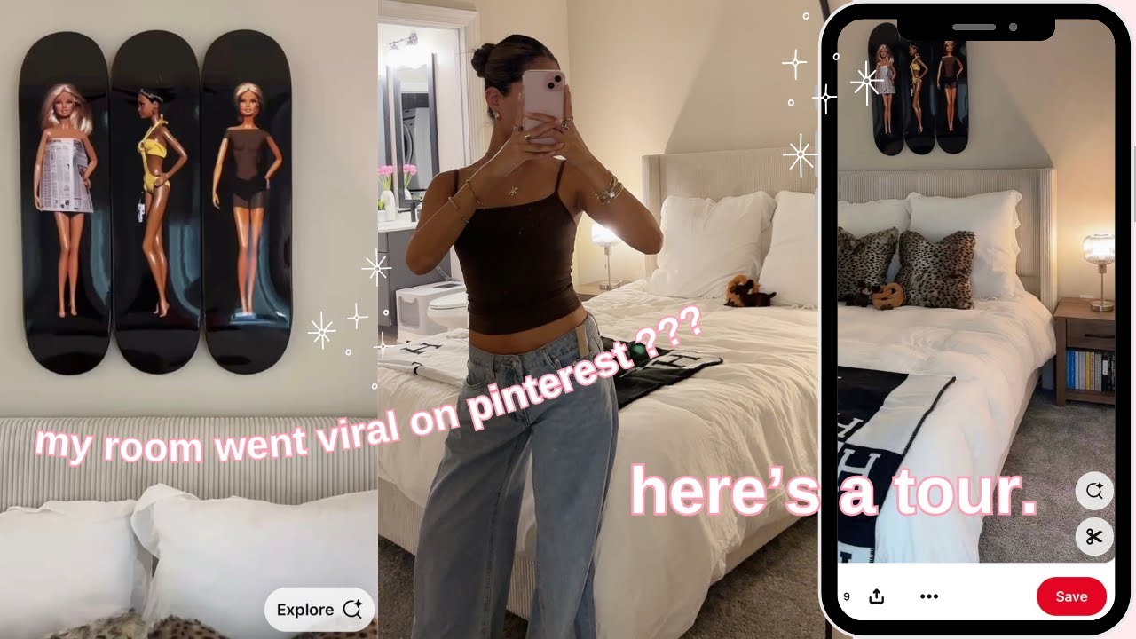 ВИРУСНЫЙ PINTEREST ТУР ПО КОМНАТАМ И КВАРТИРАМ — МОЯ ПЕРВАЯ КВАРТИРА ПОСЛЕ ВЫПУСКА! | Ханна София