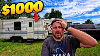 I Bought The Cheapest Camper Off Of Facebook Marketplace