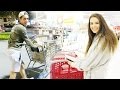 FIRST TIME GROCERY SHOPPING AS HUSBAND & WIFE