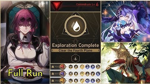 Conundrum Lv. 6 Full Run - Kafka & Black Swan & Jiaoqiu Dot - SU Unknowable Domain