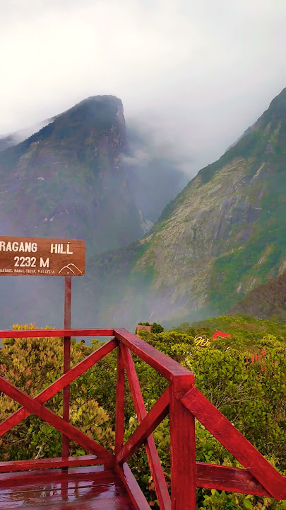 Highest Hill in Sabah Borneo. #chill #music #kundasang #borneo #sabah #nature #mountain