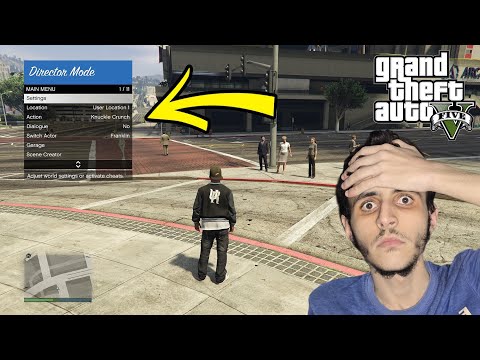 شرح قائمة الغش بالتفصيل الممل في لعبة GTA 5 طريقة الدخول إلى Director Mode