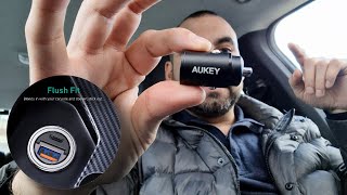 Mini flush fit powerful 30w usb C GaN car charger with QC 3.0 Aukey by TechNocion 14,106 views 3 years ago 2 minutes, 31 seconds