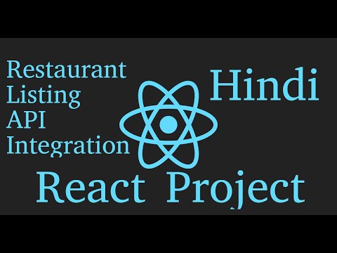 React js project in Hindi #3  Restaurant Listing API Integration