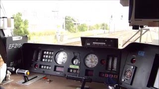 EF210の運転に添乗！　愛知機関区　2013.10.19