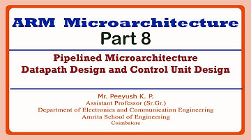 Pipelined Microarchitecture Datapath and Control Unit Design | ARM Microarchitecture Part 8