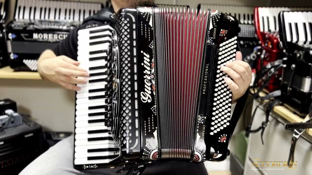 Guerrini Superior 2 120 Bass Accordion - YouTube