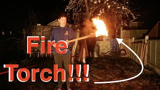 I Made a Medieval Fire Torch!!! by ZakkyM 157 views 4 years ago 8 minutes, 21 seconds