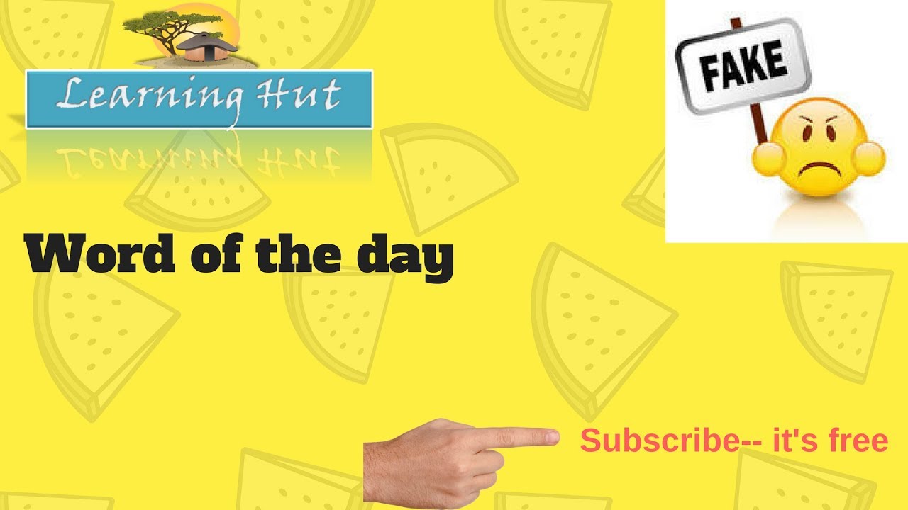 WORD OF THE DAY SPURIOUS Spurious Its Meaning Learning Hut YouTube spurious-spurious-meaning-youtube