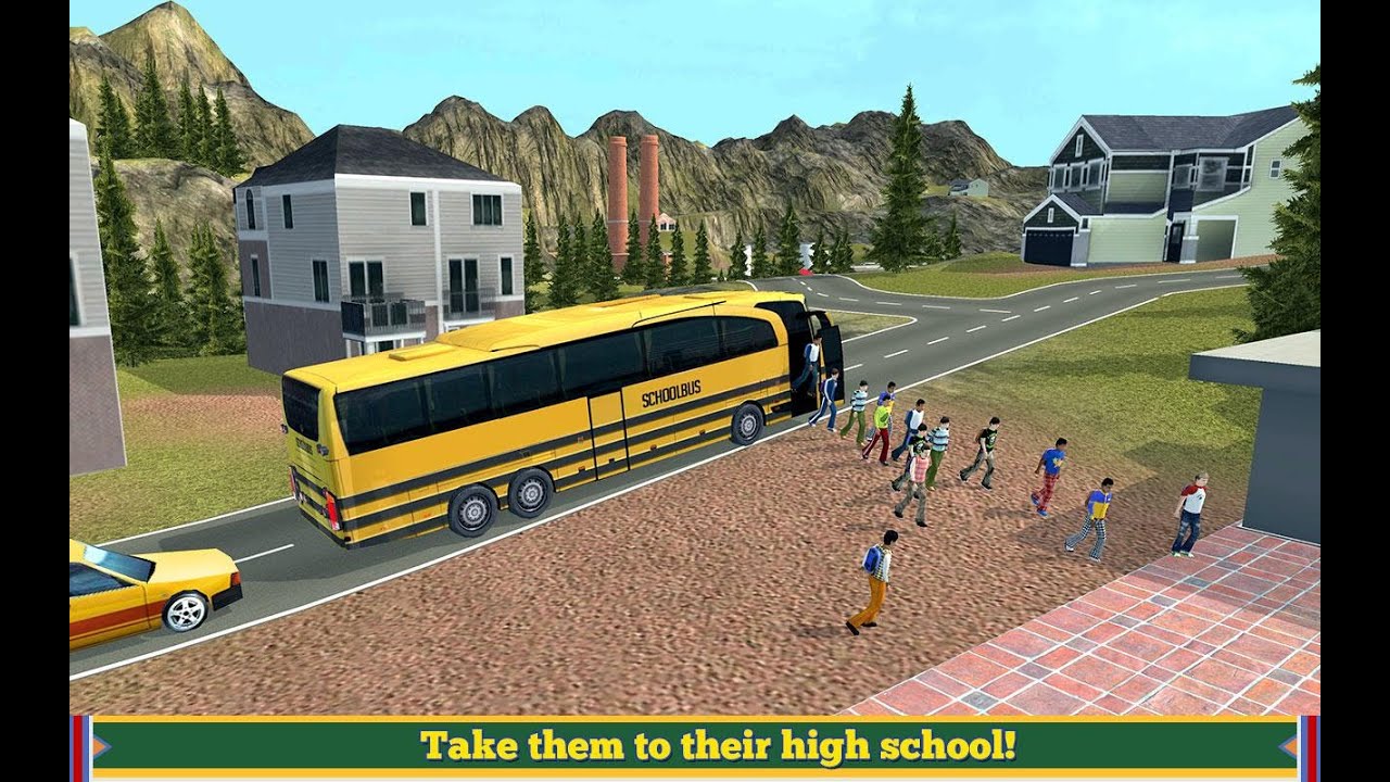 School Bus Driver Coach 2 Android Gameplay HD