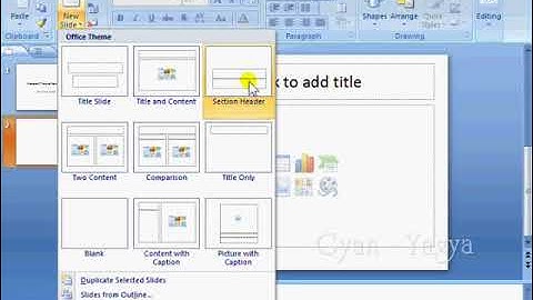 MS powerpoint 2007 in hindi-Insert new slides and layouts