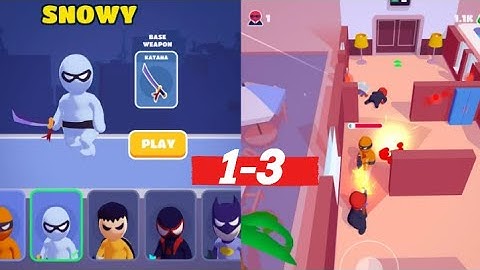 Stealth Master Contract 1-2-3 App Game - Gameplay Walkthrough Level 1-3 iOS, Android HD Offline