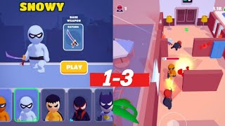 Stealth Master Contract 1-2-3 App Game - Gameplay Walkthrough Level 1-3 iOS, Android HD Offline screenshot 4