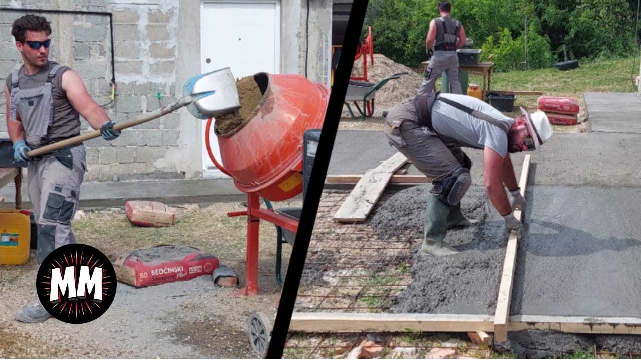Betoniranje za Hobi Majstore  [Betoniranje 1/3]