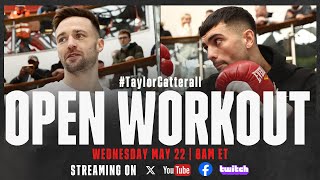 Josh Taylor vs Jack Catterall 2 | OPEN WORKOUT