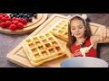 Cottage Cheese Waffles: Crispy Outside, Soft Inside