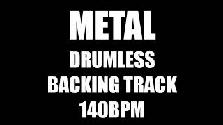 Metal Drumless Backing Track 140BPM No Drums chords