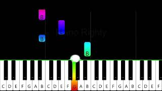 Hedwig's Theme Easy Piano for Beginners