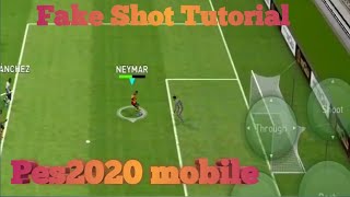 Fake shot tutorial in Pes2020 mobile |Classic & Advanced controls. #pes2020mobile screenshot 5