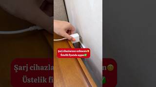 Priz çubuğu ✨ #dekorasyonönerisi #dekor #home #pratik #homedecor