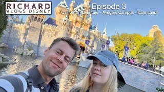 Disneyland Vlog 2023 - Episode 3 - California Adventure, Halloween Fireworks
