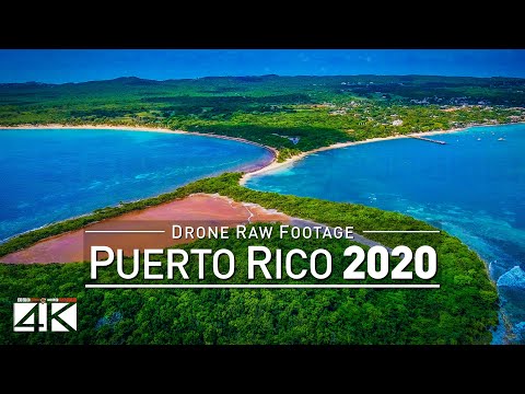 【4K】🇵🇷 Drone RAW Footage 🔥 This is PUERTO RICO 2020 🔥 Vieques 🔥 Fajardo 🔥 UltraHD Stock Video